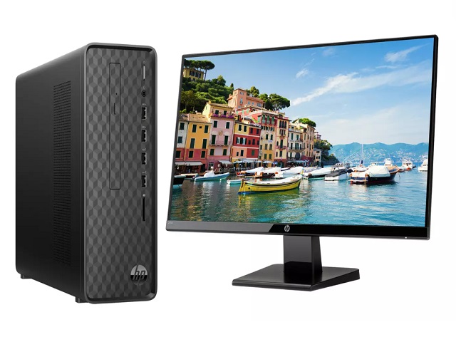 HP - Desktop - Intel Celeron J4025 - 4 GB - 1 TB Hard Drive Capacity - 22" - Windows 10 Home - Spanish - 7WT16AA#ABM
