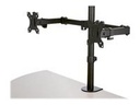 StarTech.com Brazo de Soporte para Dos Monitores - Articulado - para Pantallas VESA de hasta 32IN - de Acero (ARMDUAL2) - Kit de montaje - para 2 monitores (brazo ajustable) - acero - negro - tamaño de pantalla: hasta 32" - montable en escritorio