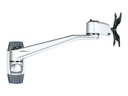 StarTech.com Brazo de Montaje en Pared para Soporte de Monitores VESA de hasta 30"- con Brazo Articulado de 26cm - Premium - ARMWALLDS2 - Abrazadera para pantalla LCD (brazo ajustable) - aluminio - plata - tamaño de pantalla: 13"-30" - se puede instalar en la pared