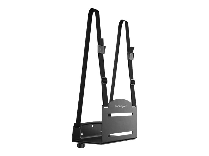 StarTech.com Soporte Ajustable de CPU para Pared - Base Ajustable de Ordenador para Pared - Bracket de Montaje para Ordenador - Abrazadera - para CPU - acero - negro - se puede instalar en la pared - para P/N: WALLSTS1, WALLSTS2