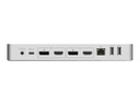 StarTech.com Docking Station Universal para Portátil - Dock USB-C y USB 3.0 - HDMI y DP Doble - PD 60W - Mac Windows y Chrome OS - Estación de conexión - USB-C - 2 x HDMI, 2 x DP - GigE