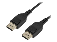 StarTech.com Cable DisplayPort 1.4 de 2m - Certificado VESA - 8K 60Hz - HBR3 - HDR - Cable de Monitor DP a DP - UltraHD 4K 120Hz (DP14MM2M) - Cable DisplayPort - DisplayPort (M) enganchado a DisplayPort (M) enganchado - DisplayPort 1.4 - 2 m - compatibilidad con 8K - negro - para P/N: CDP2DPHD, TB32DP14