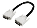 StarTech.com Cable de 1m DVI-D de Doble Enlace - Cable de Vídeo Digital para Monitor DVI-D Macho a Macho - Negro - 2560x1600 - Cable DVI - enlace doble - DVI-D (M) a DVI-D (M) - 1 m - tornillos de mariposa - negro