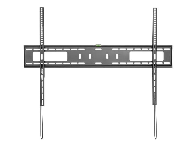 StarTech.com Soporte de Pared para TV de Pantalla Plana - Fijo - Compatible con TVs Curvos - Abrazadera - para TV - plástico, acero - negro - tamaño de pantalla: 60"-100" - se puede instalar en la pared