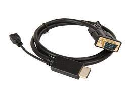 StarTech.com Cable de 91cm Conversor Activo HDMI a VGA - Adaptador 1920x1200 1080p - Vídeo conversor - HDMI - VGA