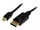 StarTech.com Cable Adaptador Mini DisplayPort a DisplayPort de 3 metros - Macho a Macho 4k HBR - Cable DisplayPort - DisplayPort (M) a Mini DisplayPort (M) - 3 m - negro