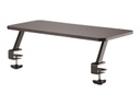 StarTech.com Base Riser para Monitor - Elevador para Monitor - Extra Ancho de 65cm - para Pantallas de hasta 34" - Kit de montaje - para Monitor - negro - tamaño de pantalla: hasta 32" - montable en escritorio
