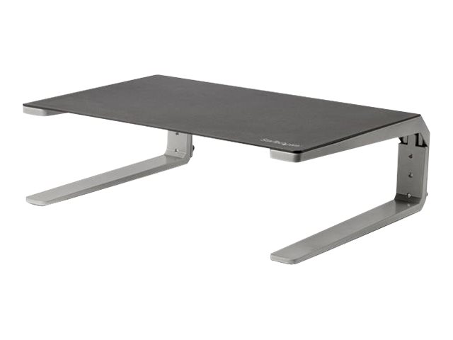 StarTech.com Base para Monitor - Riser de Acero y Aluminio - Soporte de Altura Ajustable - Para Monitores de hasta 32" - Base - para Monitor - aluminio, acero - tamaño de pantalla: 32" - escritorio