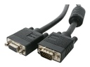 StarTech.com Cable de 15m Coaxial Extensor VGA de Alta Resolución para Monitor de Vídeo HD15 Macho a Hembra - Cable alargador VGA - HD-15 (VGA) (M) a HD-15 (VGA) (H) - 15 m - moldeado - negro