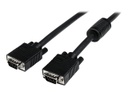 StarTech.com Cable de Vídeo VGA de 2m para Monitor de Ordenador - HD15 Macho a Macho - Negro - Cable VGA - HD-15 (VGA) (M) a HD-15 (VGA) (M) - 2 m - moldeado - negro
