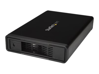 StarTech.com Caja USB 3.0 eSATA para Discos Duros SATA de 3,5 Pulgadas - Hot Swap de Intercambio en Caliente - de Metal - Estación de carga de HDD - bahías 1 - 3.5" - SATA 6Gb/s - 600 MBps - USB 3.0 - para P/N: SVA12M2NEUA, SVA12M5NA