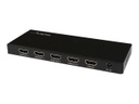 StarTech.com Splitter HDMI - de 4 Puertos - 4K 60Hz - Divisor HDMI 1 Entrada 4 Salidas - Splitter HDMI de 4 Salidas - Divisor de Puertos HDMI - Separador de vídeo/audio - 4 x HDMI - sobremesa