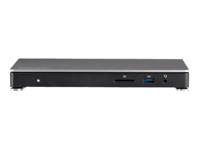 StarTech.com Thunderbolt 3 Dock - Dual Monitor 4K 60Hz TB3 Docking Station with DisplayPort - 85W Power Delivery, 6-Port USB 3.0, SD, GbE (TB3DOCK2DPPD) - Estación de conexión - Thunderbolt 3 - DP - GigE - 180 vatios