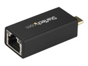StarTech.com Adaptador USBC de Red Ethernet Gigabit Externo - USB 3.0 - Tarjeta Externa USB TipoC de Red 1Gbps LAN RJ45 - Adaptador de red - USB-C - Gigabit Ethernet x 1 - negro