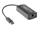 StarTech.com Adaptador de Red Ethernet USB-A a RJ45 5 Gigabit LAN - 5GBASE-T - Mac Windows y Linux - (US5GA30) - Adaptador de red - USB-C 3.1 Gen 1 - 5GBase-T x 1 + USB 3.0 - negro