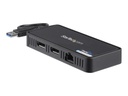 StarTech.com Docking Station USB 3.0 para Dos Monitores DisplayPort - Replicador de Puertos USB 3.0 para Ordenador Portátil Red Gigabit - Estación de conexión - USB - 2 x DP - GigE