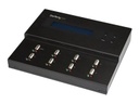StarTech.com Clonador y Borrador Autónomo de Unidades de Memoria Flash USB 1:7 - Copiador de Memorias USB - Copiador de Pendrive - Duplicador de unidad USB - 7 compartimentos