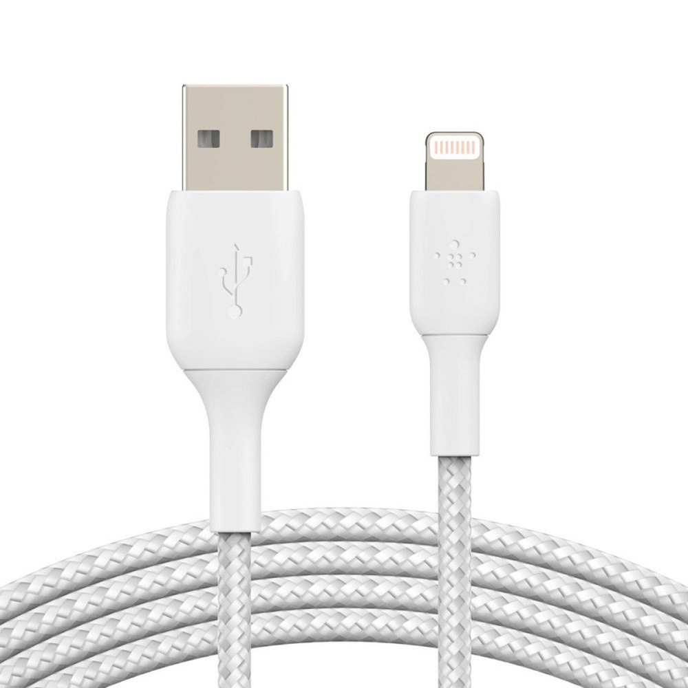 Belkin BOOST CHARGE - Cable Lightning - Lightning (M) a USB (M) - 1 m - blanco - para Apple iPad/iPhone/iPod (Lightning)