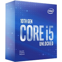 Intel - Core i5 10600KF - 4.1 GHz - 6-core - LGA1200 Socket
