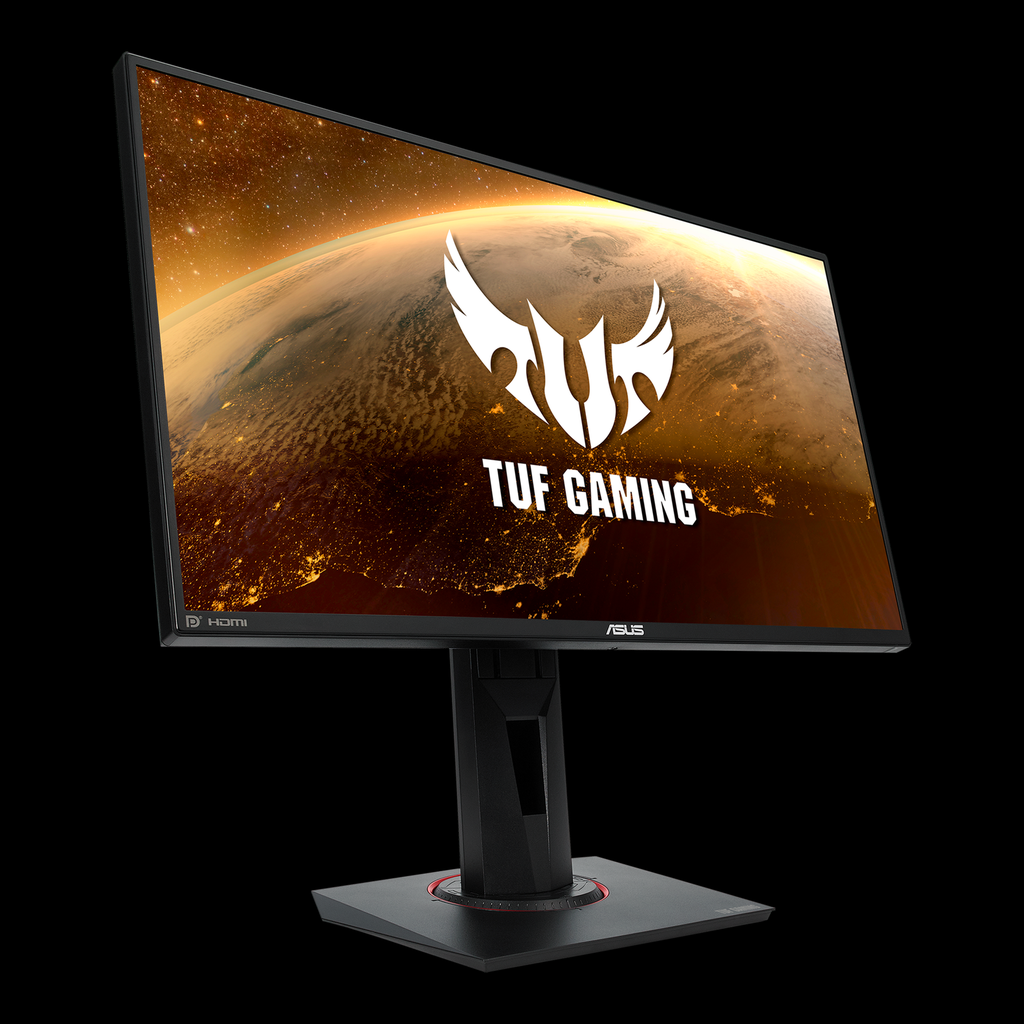 ASUS TUF Gaming VG259QM - Monitor LED - 24.5" - 1920 x 1080 Full HD (1080p) @ 240 Hz - IPS - 400 cd/m² - 1000:1 - DisplayHDR 400 - 1 ms - 2xHDMI, DisplayPort - altavoces