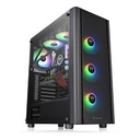 Thermaltake V Series V250 TG ARGB - Torre - ATX - sin fuente de alimentación (PS/2) - negro - USB/Audio