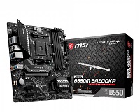 MSI MAG B550M BAZOOKA - Placa base - micro ATX - Socket AM4 - AMD B550 - USB-C Gen1, USB 3.2 Gen 1 - Gigabit LAN - Tarjeta gráfica (CPU necesaria) - HD Audio (8-canales)