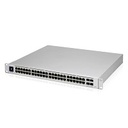 Ubiquiti UniFi Switch USW-48-POE - Conmutador - Gestionado - 48 x 10/100/1000 (32 PoE+) + 4 x Gigabit SFP - sobremesa, montaje en rack - PoE+ (195 W)