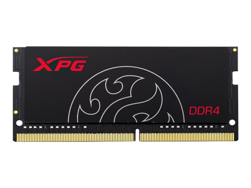 XPG Hunter - DDR4 - módulo - 8 GB - SO-DIMM de 260 espigas - 2666 MHz / PC4-21300 - CL18 - 1.2 V - sin búfer - no ECC - negro