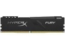 HyperX FURY - DDR4 - módulo - 4 GB - DIMM de 288 espigas - 3000 MHz / PC4-24000 - CL15 - 1.35 V - sin búfer - no ECC - negro