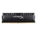 HyperX Predator - DDR4 - módulo - 16 GB - DIMM de 288 espigas - 3000 MHz / PC4-24000 - CL15 - 1.35 V - sin búfer - no ECC - negro