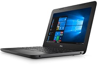 Dell Latitude 3190 - Notebook - 11.6" - 1366 x 768 - Intel Celeron N4120 / 2.6 GHz - 4 GB DDR4 SDRAM - 128 GB SSD - Windows 10 Pro - Spanish - 1-year warranty