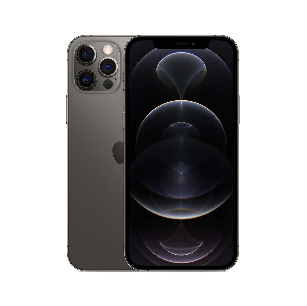 Apple iPhone 12 Pro - Teléfono inteligente - SIM doble - 5G NR - 128 GB - 6.1" - 2532 x 1170 píxeles (460 ppi) - Super Retina XDR Display (cámara frontal de 12 MP) - 3 x cámaras traseras - grafito