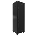 Nexxt Solutions Infrastructure - Floor cabinet - SPCC steel - RAL 9005 / Black - 600x600 37U SKD 4FAN