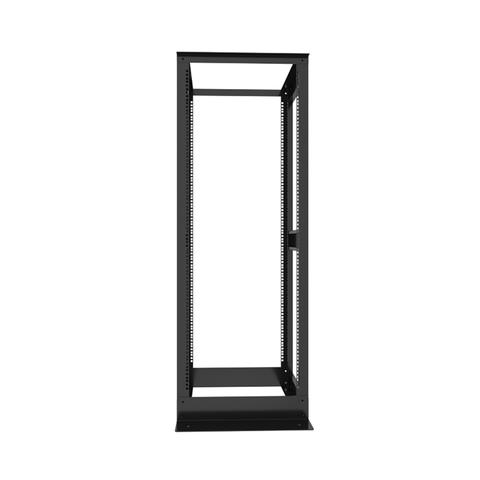 Nexxt Solutions Infrastructure - Rack - SPCC steel - RAL 9005 / Black - 4Post 42U Open Frame