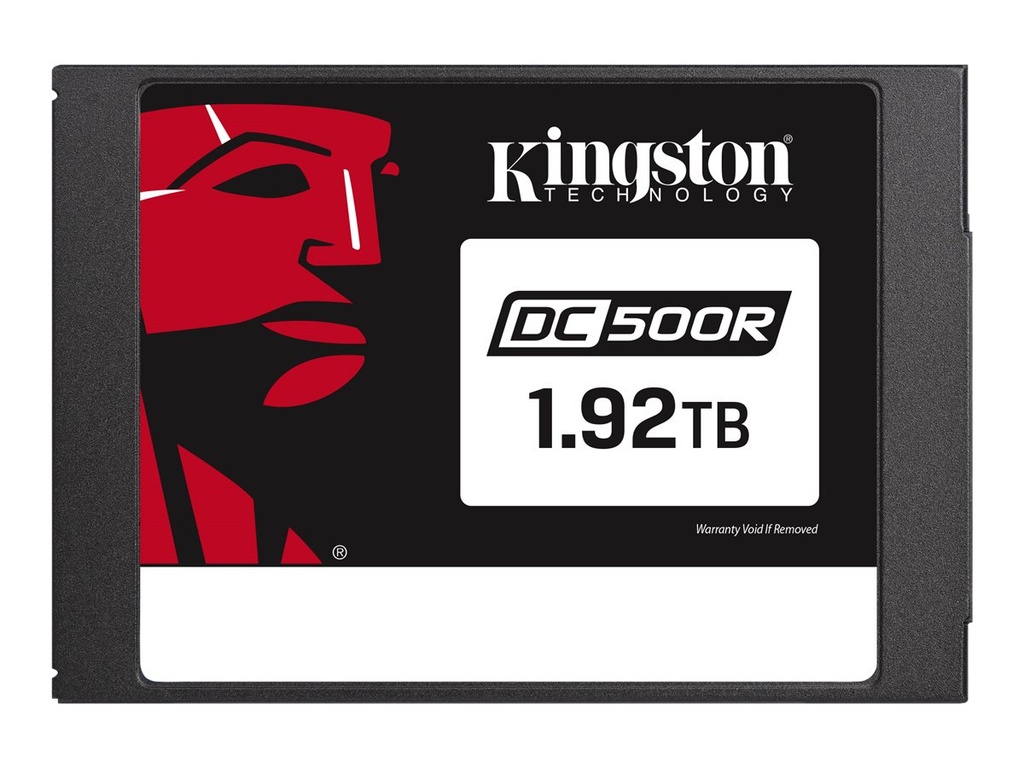 Kingston Data Center DC500R - Unidad en estado sólido - cifrado - 1920 GB - interno - 2.5" - SATA 6Gb/s - AES - Self-Encrypting Drive (SED)