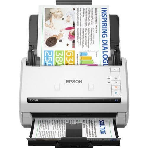 Epson DS-530 II - Document scanner - USB 3.0 - 1200 dpi x