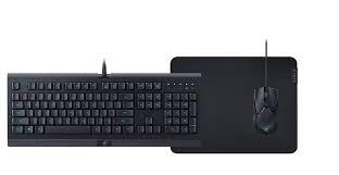 Razer - Keyboard and mouse set - Wired - Level Up  Cynosa Lit