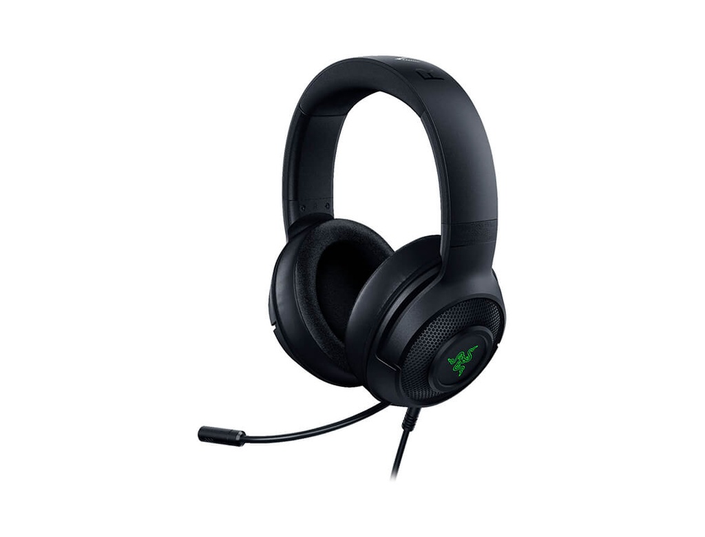 Razer - Headset - Para Computer / Para Game console - Wired - Kraken 7.1 V3 X Black