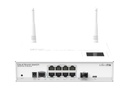 MikroTik Cloud Router Switch CRS109-8G-1S-2HnD-IN - Conmutador - L3 - inteligente - 7 x 10/100/1000 + 1 x 10/100/1000 (PoE) + 1 x Gigabit SFP - sobremesa - PoE pasivo - alimentación cc