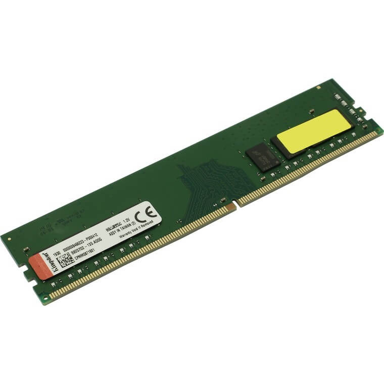 Kingston ValueRAM - DDR4 - módulo - 8 GB - DIMM de 288 espigas - 3200 MHz / PC4-25600 - CL22 - 1.2 V - sin búfer - no ECC