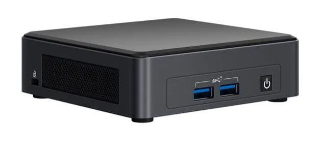 Intel NUC11TNKi3 - PC barebone - Core i3 - DDR4 SODIMM - Slim Chassis No Cord
