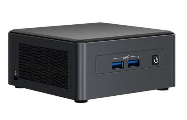 Intel NUC11TNHv70L - PC barebone - Core i7 vPro - DDR4 SODIMM - Dual-LAN - No Cord