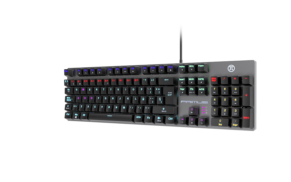 Primus Gaming - Keyboard - Wired - Spanish - USB - Ball 90T PKS-092S