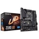 Gigabyte Z590 UD - 1.0 - placa base - ATX - Socket LGA1200 - Z590 - USB-C Gen1, USB 3.2 Gen 1, USB 3.2 Gen 2 - 2.5 Gigabit LAN - Tarjeta gráfica (CPU necesaria) - HD Audio (8-canales)