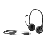 HP - Auricular - en oreja - cableado - USB - black jack - para HP 470 G8; EliteBook 83X G8, 84X G8, 85X G8; EliteBook x360; Pro c645; ProBook x360