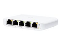 Ubiquiti UniFi Switch USW Flex Mini - Conmutador - inteligente - 4 x 10/100/1000 + 1 x 10/100/1000 (PoE+) - sobremesa - PoE+