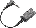 E36528701- Cable Assy, 2.5mm a QD Plantronics CISCO