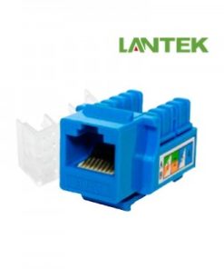 LTK-C6JBJacks RJ45 CAT6 Hembra Azul, Jack, Keystone