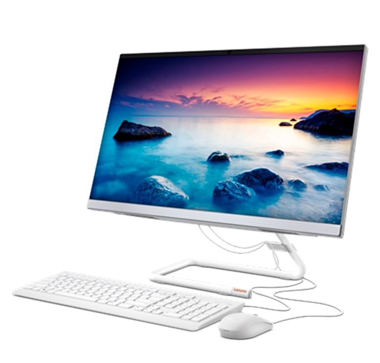 Lenovo IdeaCentre 3 24IMB05 - All-in-one - Intel Core i3 10100T / 3.8 GHz - 4 GB DDR4 SDRAM - 1 TB HDD - 23.8" - Windows 10 Home 64-bit Edition