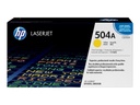 HP 504A - Amarillo - original - LaserJet - cartucho de tóner (CE252A) - para Color LaserJet CM3530 MFP, CM3530fs MFP, CP3525, CP3525dn, CP3525n, CP3525x